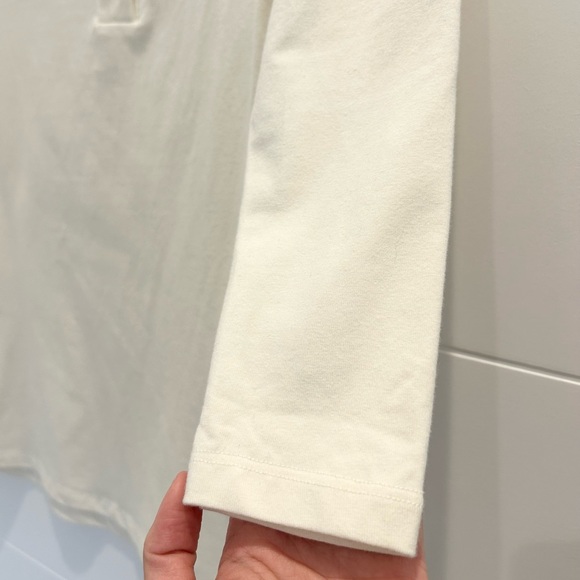 Reformation Crew Neck Dress Cream Size Small - Picture 7 of 12